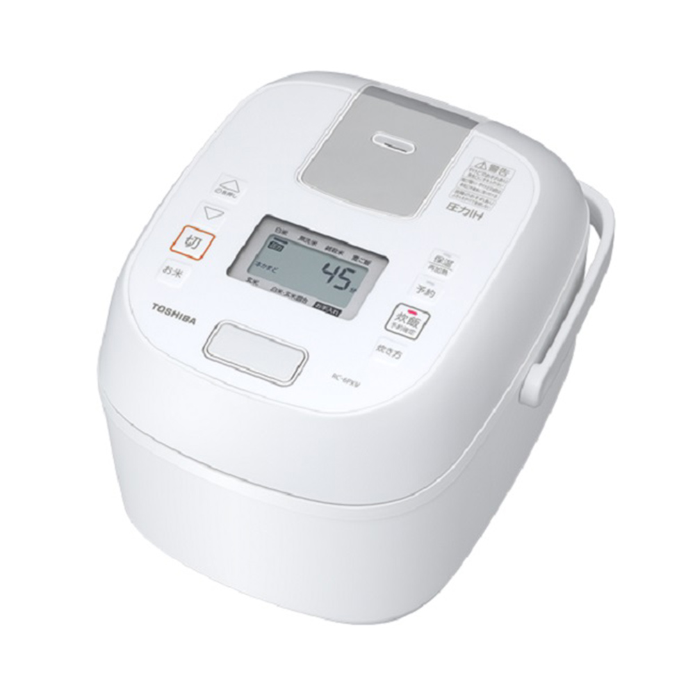 TOSHIBA 炎匠炊き 圧力IH炊飯器 3.5合炊き RC-6PXV / TOSHIBA（トウシバ） / 炊飯器 / TSB10141WHT_ma.jpg
