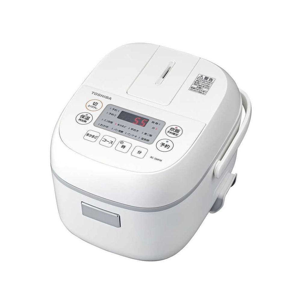 TOSHIBA マイコンジャー炊飯器 3合炊き RC-5MFM / TOSHIBA(トウシバ) / 炊飯器 / TSB10143WHT_ma.jpg