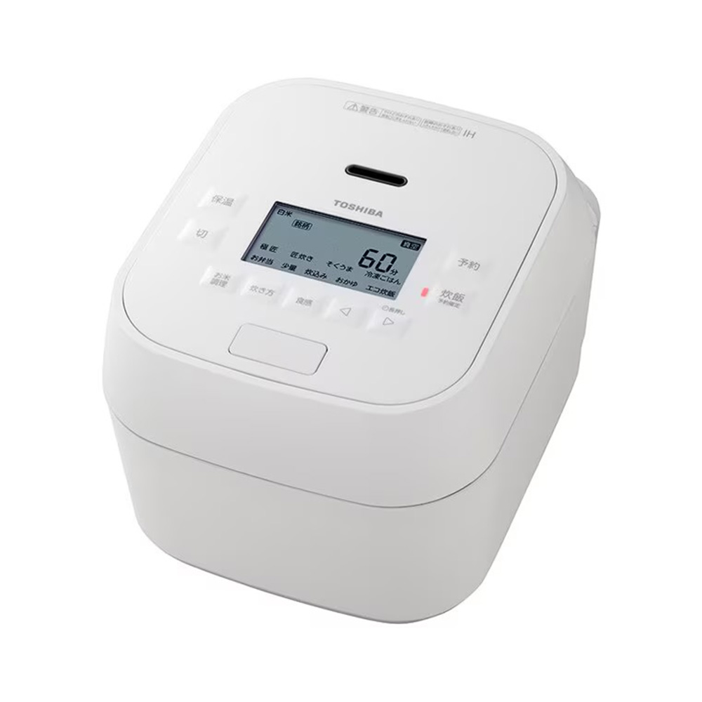 TOSHIBA TOSHIBA 炎匠炊き 真空圧力IH炊飯器 5.5合炊き RC-10HGW TOSHIBA TOSHIBA 炎匠炊き 真空圧力IH炊飯器 5.5合炊き RC-10HGW