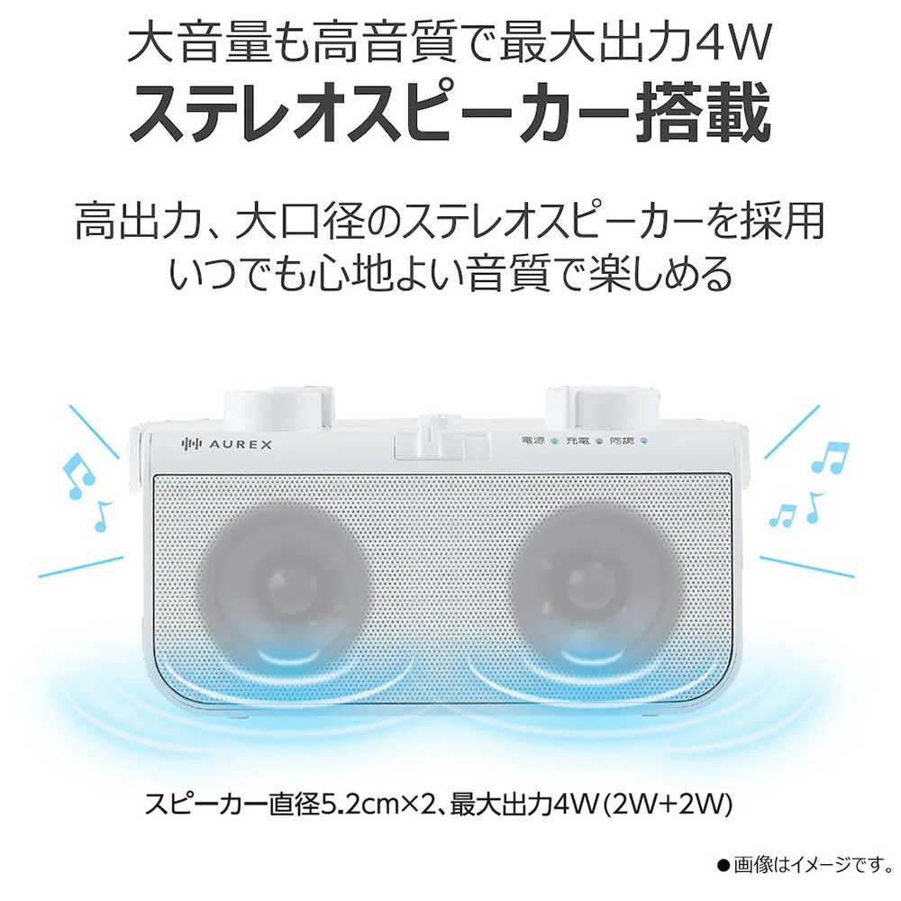 TOSHIBA テレビ用ワイヤレススピーカー TY-WSD20-W / TOSHIBA（トウシバ） / オーディオ・スピーカー / TSB10158_dt_05.jpg
