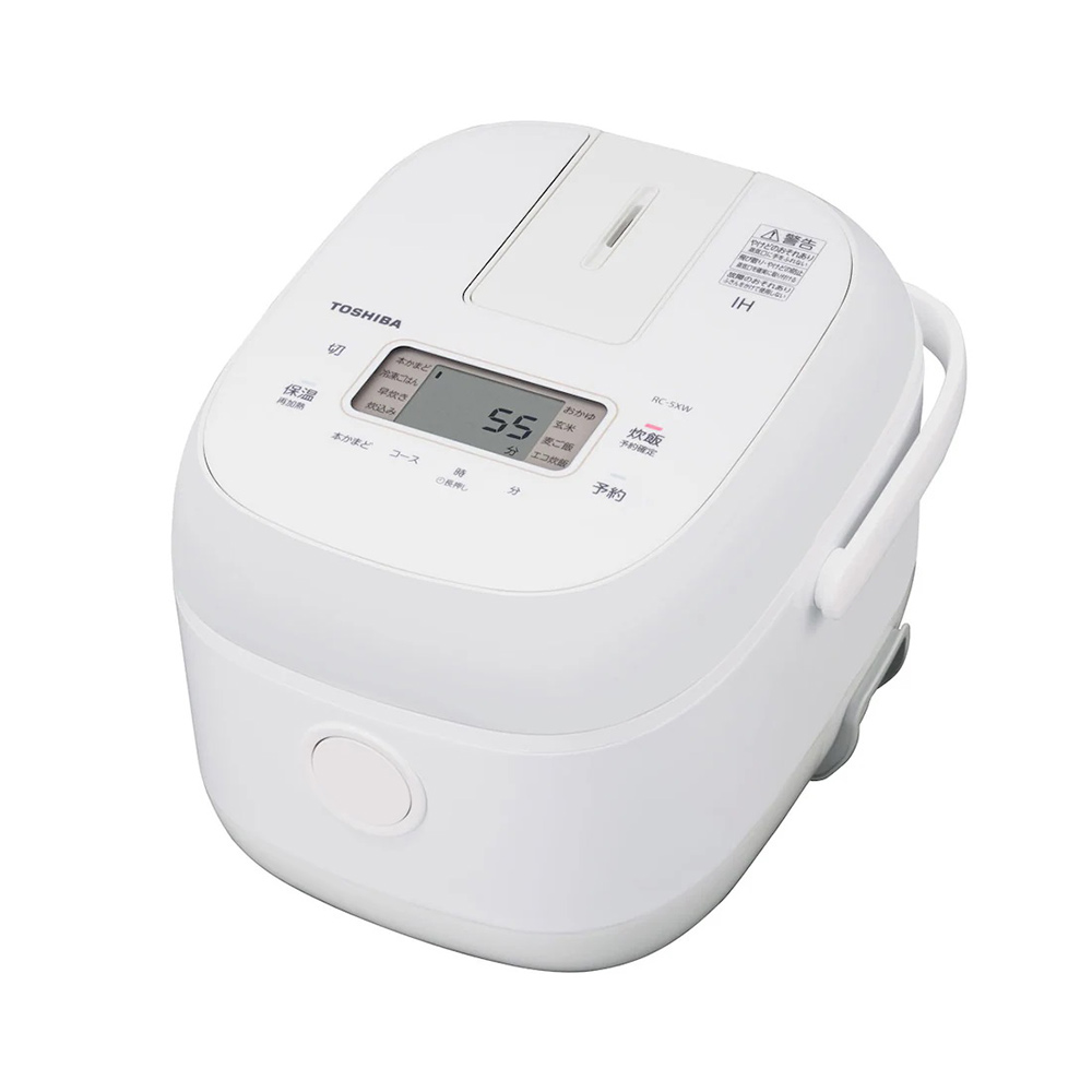 TOSHIBA IHジャー炊飯器 3合炊き RC-5XW / TOSHIBA(トウシバ) / 炊飯器 / TSB10166WHT_ma.jpg