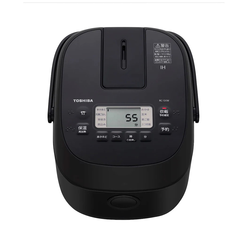 TOSHIBA IHジャー炊飯器 3合炊き RC-5XW / TOSHIBA（トウシバ） / 炊飯器 / TSB10166_dt_01.jpg