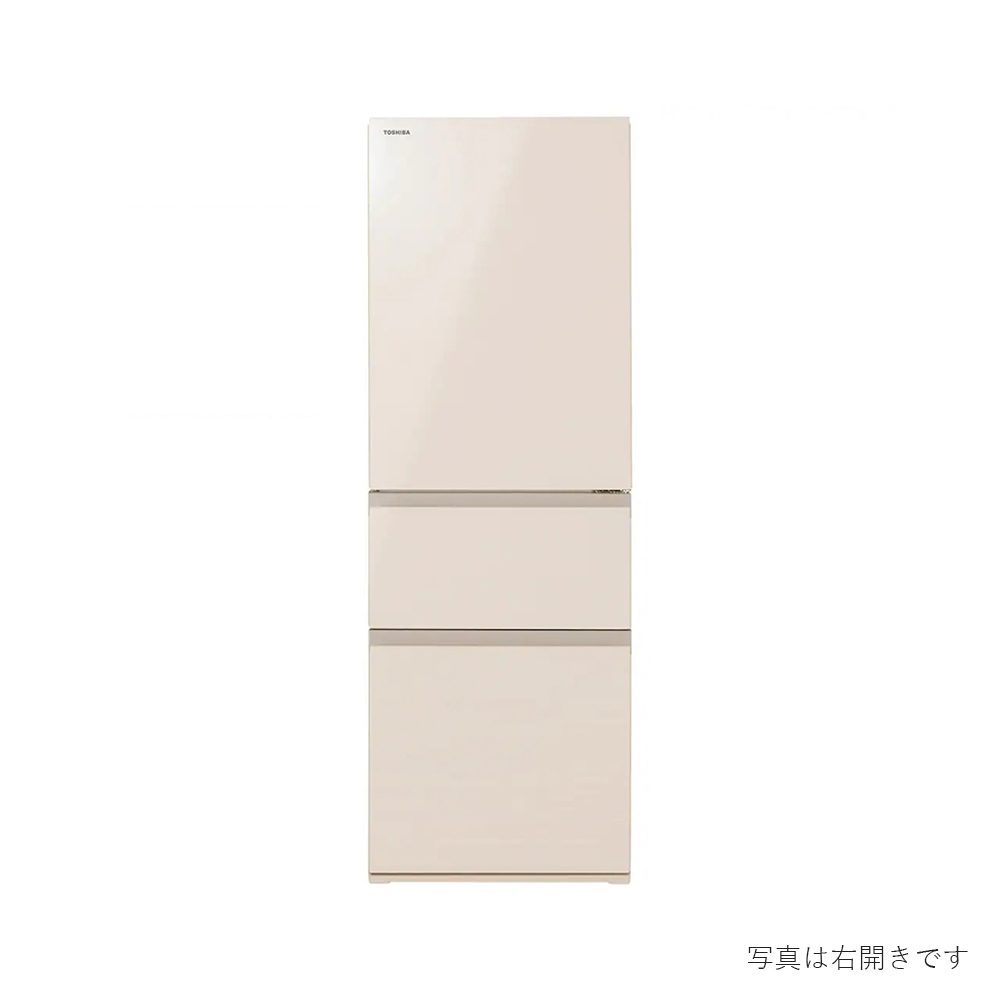 TOSHIBA VEGETA 356L 3ドア冷蔵庫 GR-W36SV (左開き) / TOSHIBA(トウシバ) / 冷蔵庫・冷凍庫 / TSB10169BEG_ma.jpg