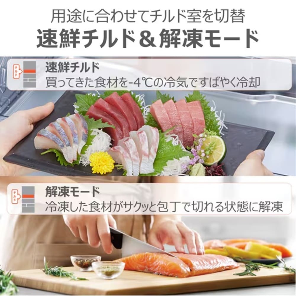TOSHIBA VEGETA 452L 5ドア冷蔵庫 GRｰY450GT (右開き) / TOSHIBA（トウシバ） / 冷蔵庫・冷凍庫 / TSB10177_dt_11.jpg