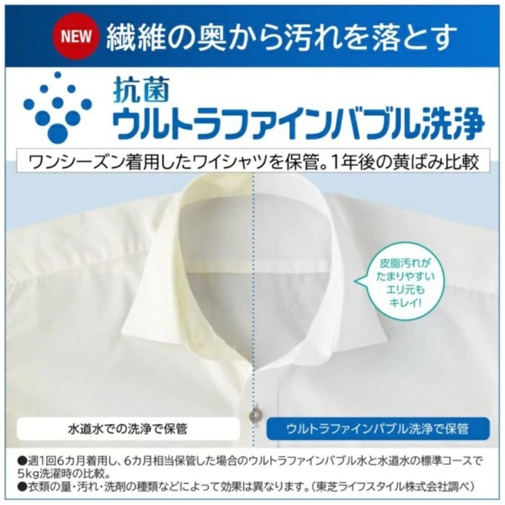 TOSHIBA ZABOON 7.0kg 全自動洗濯機 AW-7DH5-W ピュアホワイト / TOSHIBA（トウシバ） / 洗濯機 / TSB10188_dt_01.jpg