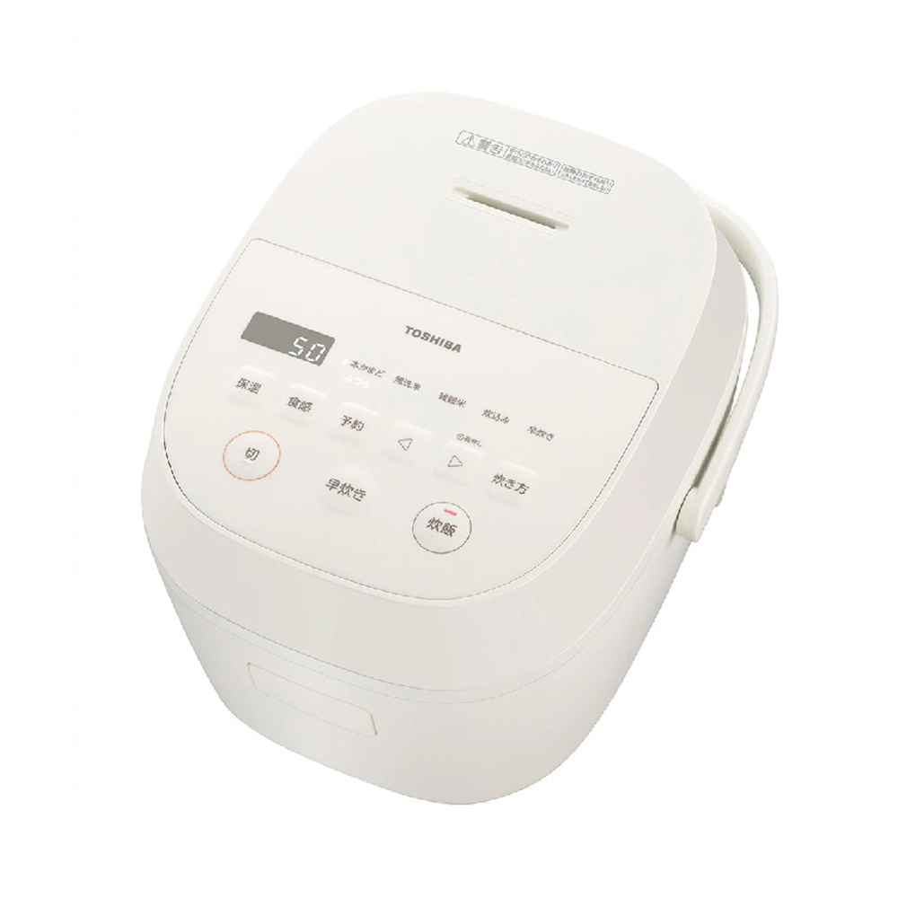 TOSHIBA マイコンジャー炊飯器 5.5合炊き RC-10AMX / TOSHIBA(トウシバ) / 炊飯器 / TSB10195WHT_ma.jpg