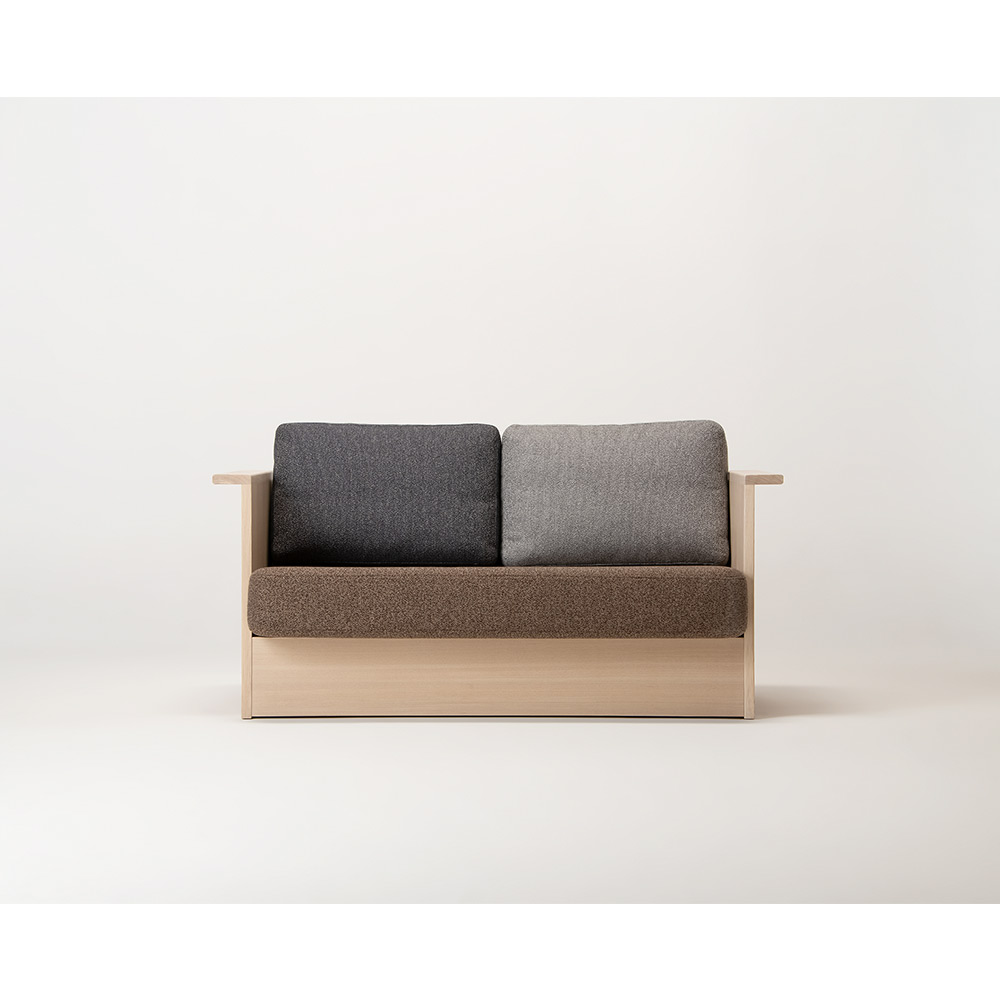 TP センの木の家具 Kigakiku Sofa (クッション付き) / 大雪木工（タイセツモッコウ） / 2人掛けソファ / TSM10042_dt_04.jpg