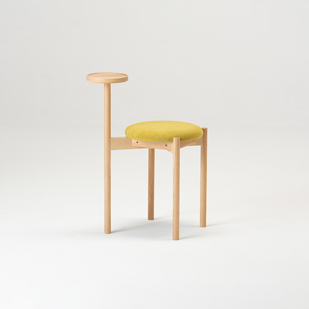yuk Stool 布座 / 大雪木工（タイセツモッコウ） / スツール / TSM10049YEL_ma.jpg