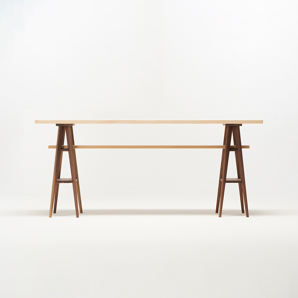 Solid Counter W2000 D400 / 大雪木工（タイセツモッコウ） / カウンターテーブル / TSM10056BEG_ma.jpg