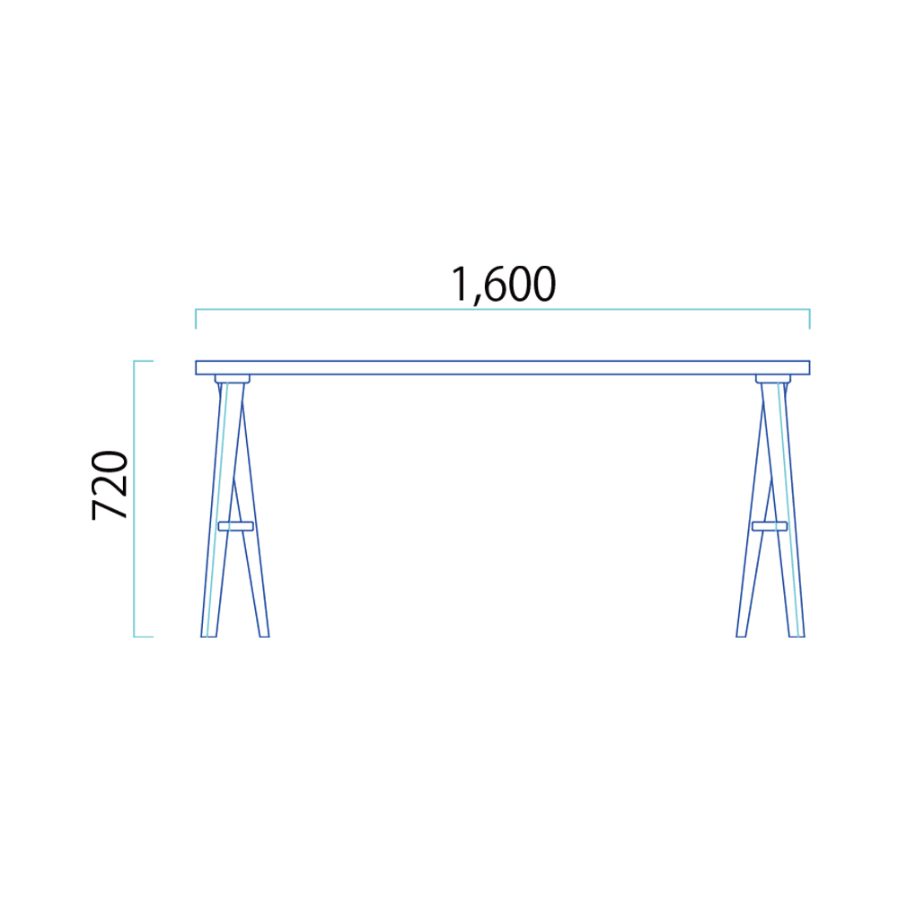 Solid Desk 両脚タイプ 1600 / 大雪木工（タイセツモッコウ） / デスク・PCデスク / TSM10069_dt_02.jpg