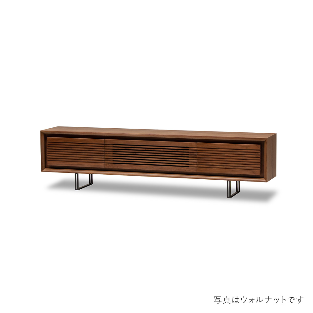 DUAL TVボード W2100 スチール脚 / 大雪木工（タイセツモッコウ） / テレビボード・ローボード・テレビ台 / TSM10118BEG_ma.jpg