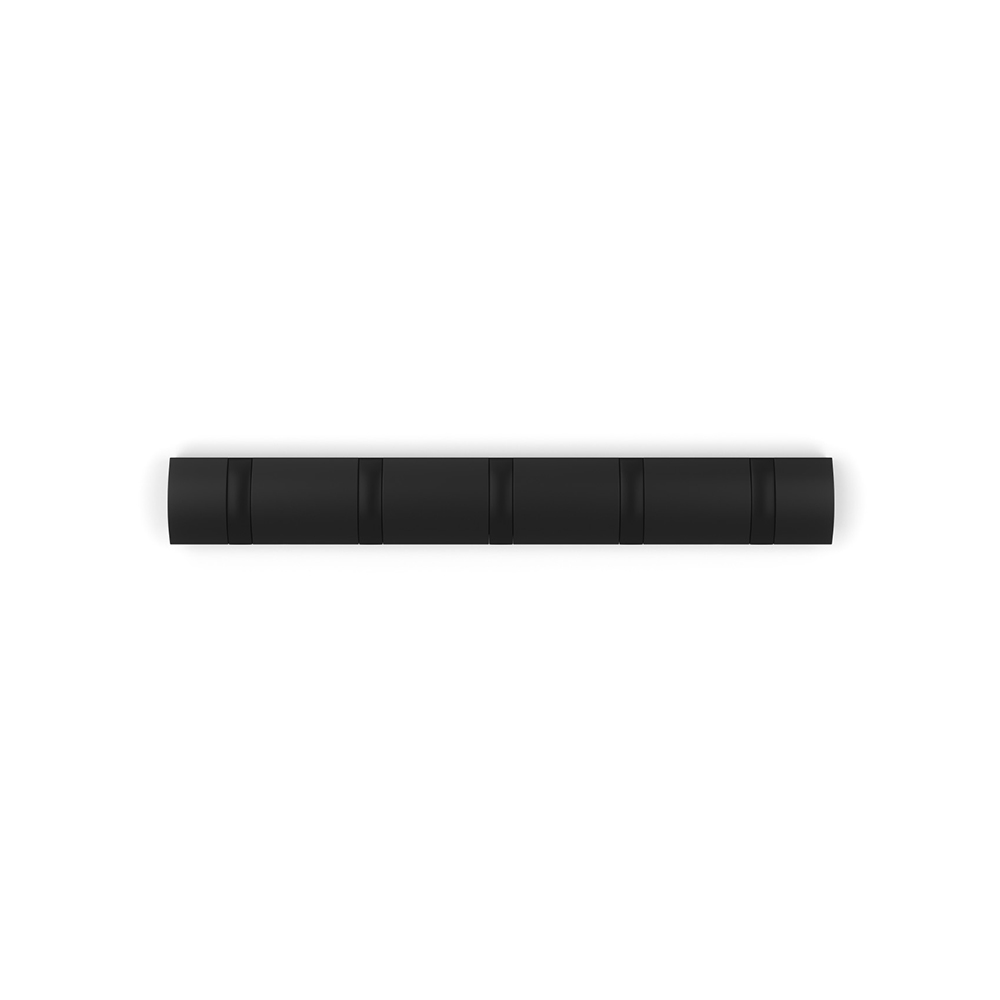 Umbra フリップフック 5連 / Umbra（アンブラ） / コートハンガー・ハンガーラック・ポールハンガー / UMB10064BLK_ma.jpg