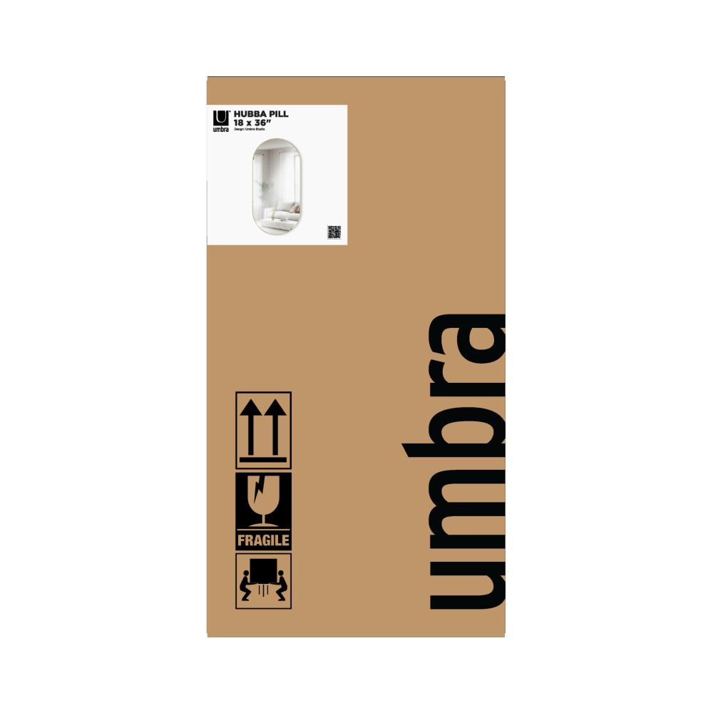 フーバ ピルミラー 91×46cm Umbra / Umbra（アンブラ） / 壁掛けミラー・壁掛け鏡・鏡台・スタンドミラー / UMB10075_dt_07.jpg