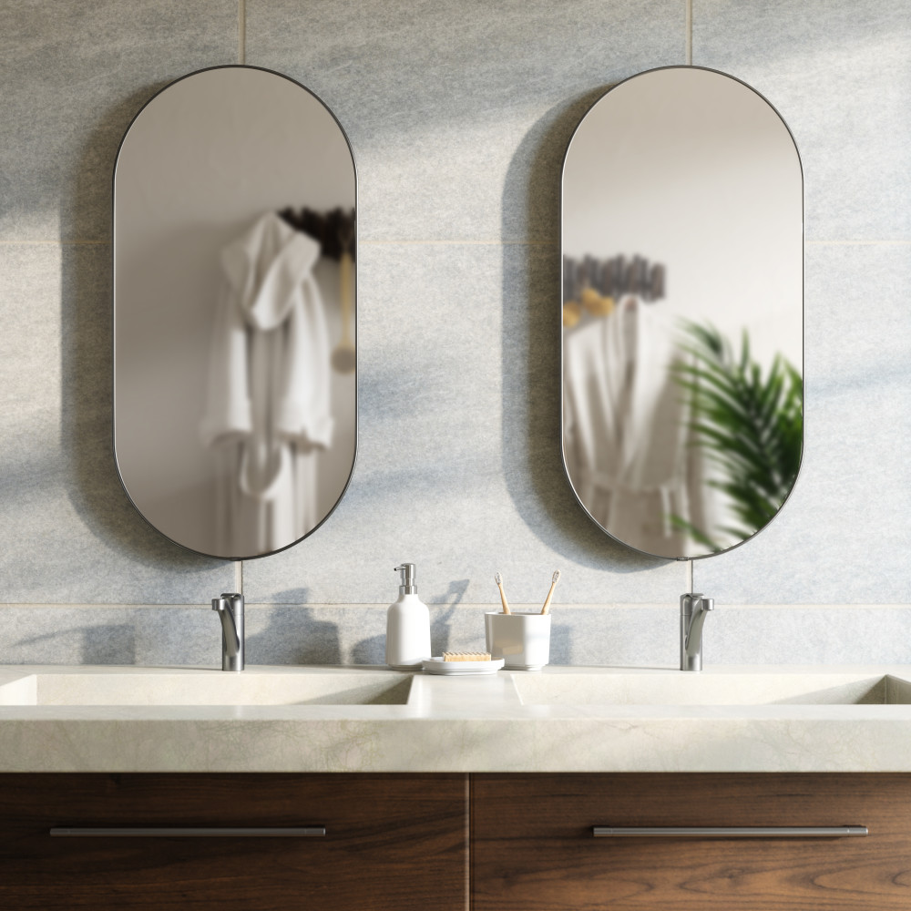 フーバ ピルミラー 91×46cm Umbra / Umbra（アンブラ） / 壁掛けミラー・壁掛け鏡・鏡台・スタンドミラー / UMB10075_dt_10.jpg