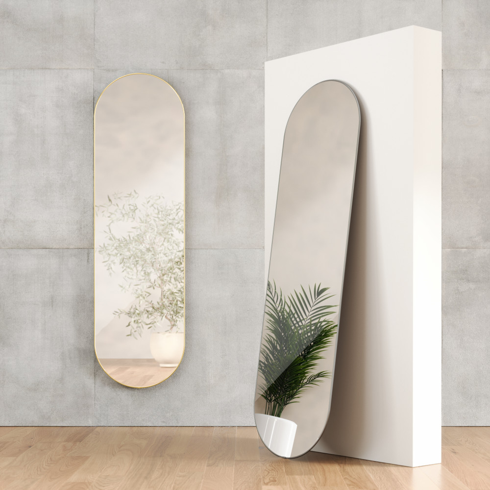 フーバ ピルミラー 157x46cm Umbra / Umbra（アンブラ） / 壁掛けミラー・壁掛け鏡・鏡台・スタンドミラー / UMB10076_dt_09.jpg