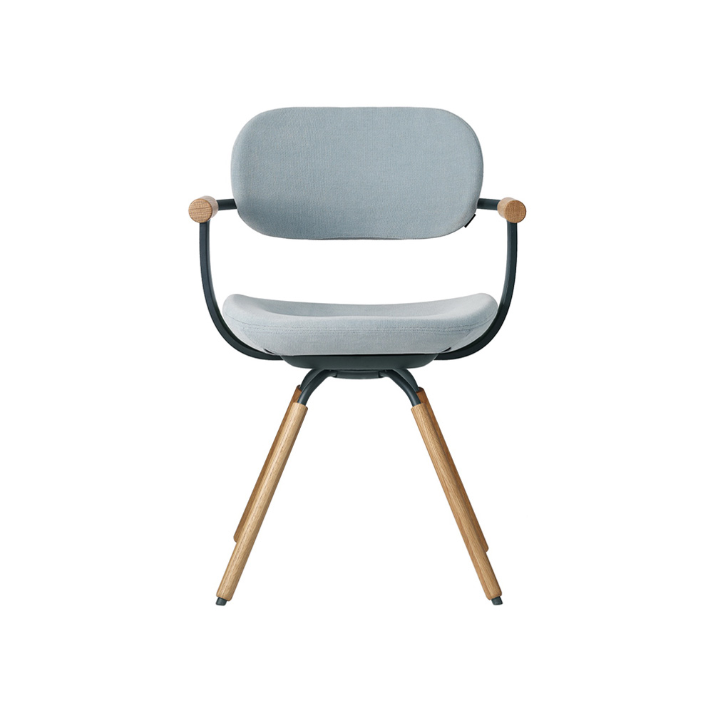 vertebra03 バーテブラ03 KG-877KS-G1 Oak Light/ダークグリーン / vertebra03(バーテブラゼロサン) / オフィスチェア・ワークチェア / VTB10028BLU_ma.jpg