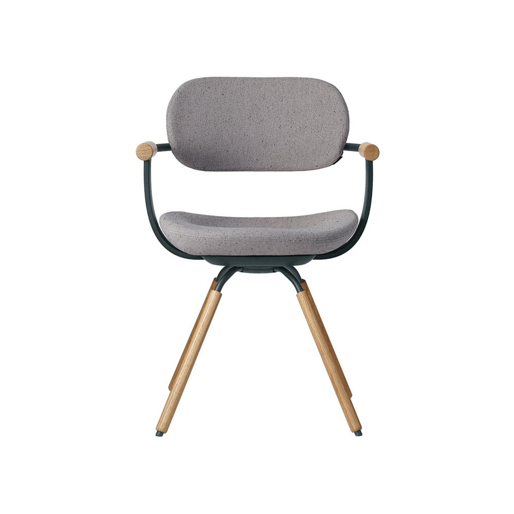 vertebra03 バーテブラ03 KG-877CD-G1 Oak Light/ダークグリーン / vertebra03(バーテブラゼロサン) / オフィスチェア・ワークチェア / VTB10036GRY_ma.jpg