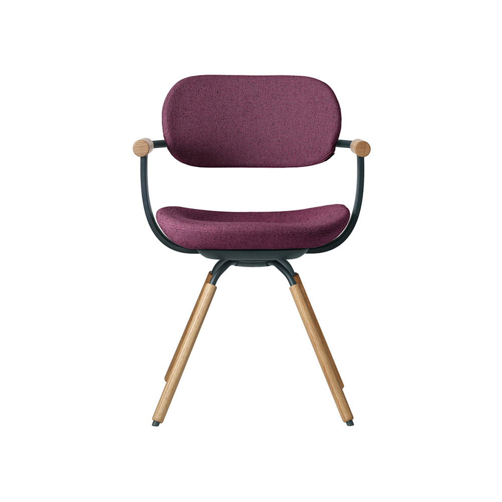 vertebra03 バーテブラ03 KG-877CD-G1 Oak Light/ダークグリーン / vertebra03(バーテブラゼロサン) / オフィスチェア・ワークチェア / VTB10036PPL_ma.jpg