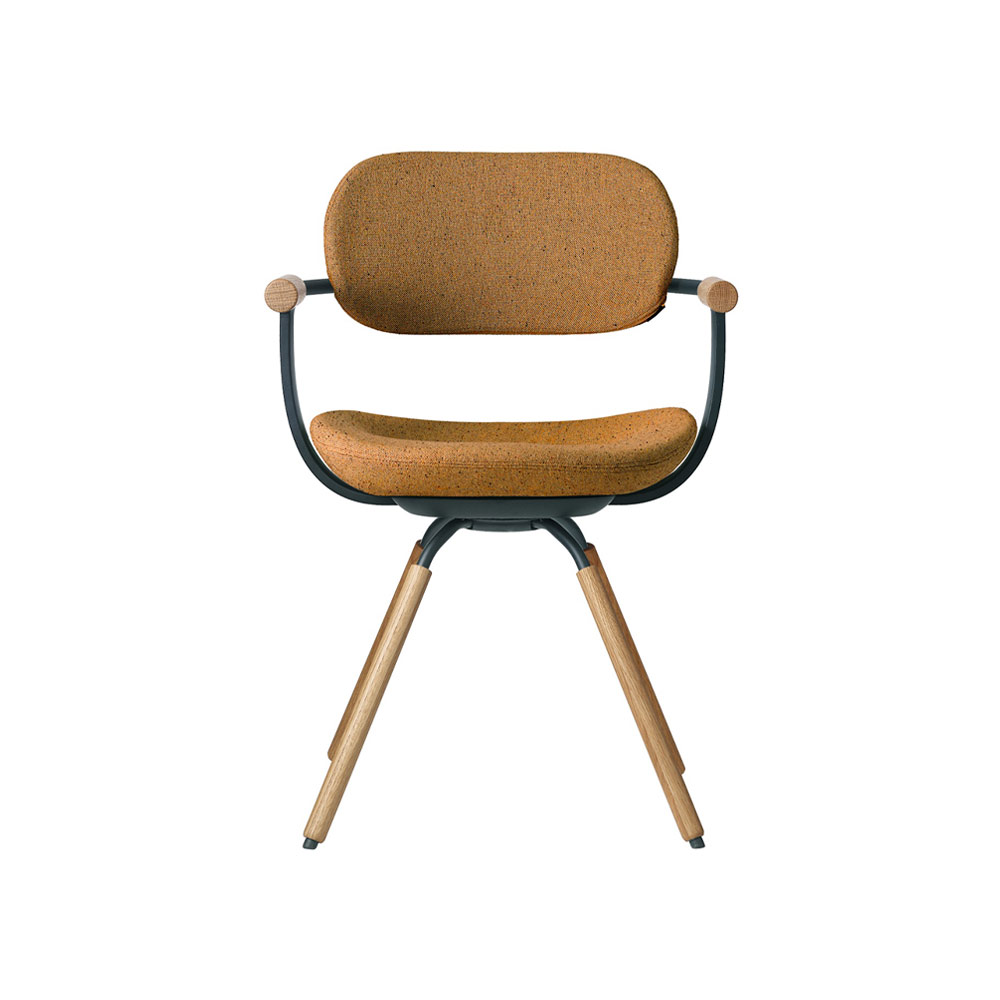 vertebra03 バーテブラ03 KG-877CD-G1 Oak Light/ダークグリーン / vertebra03(バーテブラゼロサン) / オフィスチェア・ワークチェア / VTB10036YEL_ma.jpg