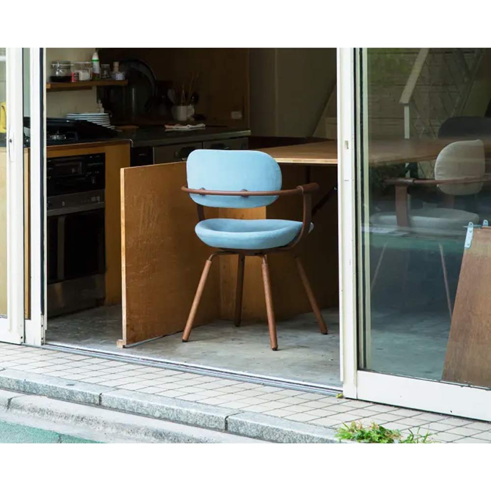 vertebra03 バーテブラ03 KG-877CD-G1 Oak Light/ダークグリーン / vertebra03（バーテブラゼロサン） / オフィスチェア・ワークチェア / VTB10036_dt_05.jpg