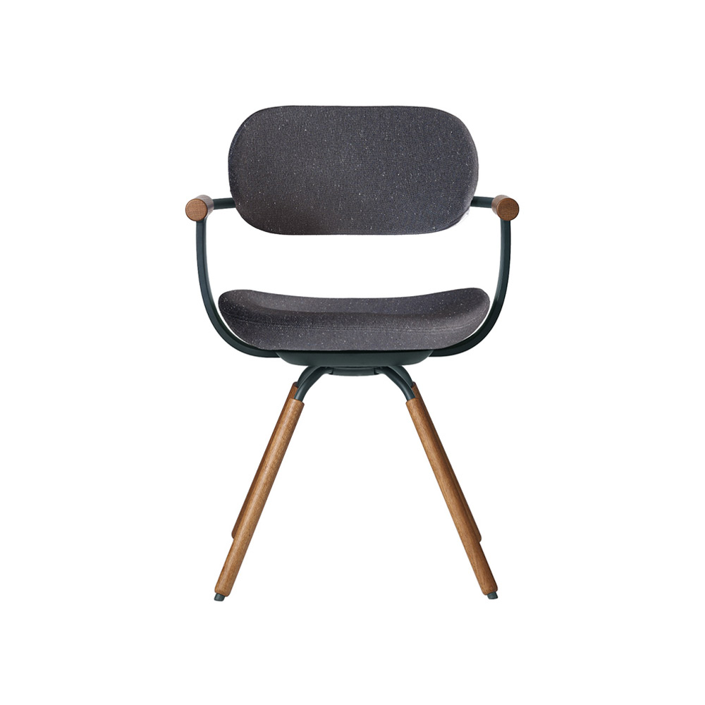 vertebra03 バーテブラ03 KG-899CD-G1 Oak Dark/ダークグリーン / vertebra03(バーテブラゼロサン) / オフィスチェア・ワークチェア / VTB10040BLK_ma.jpg