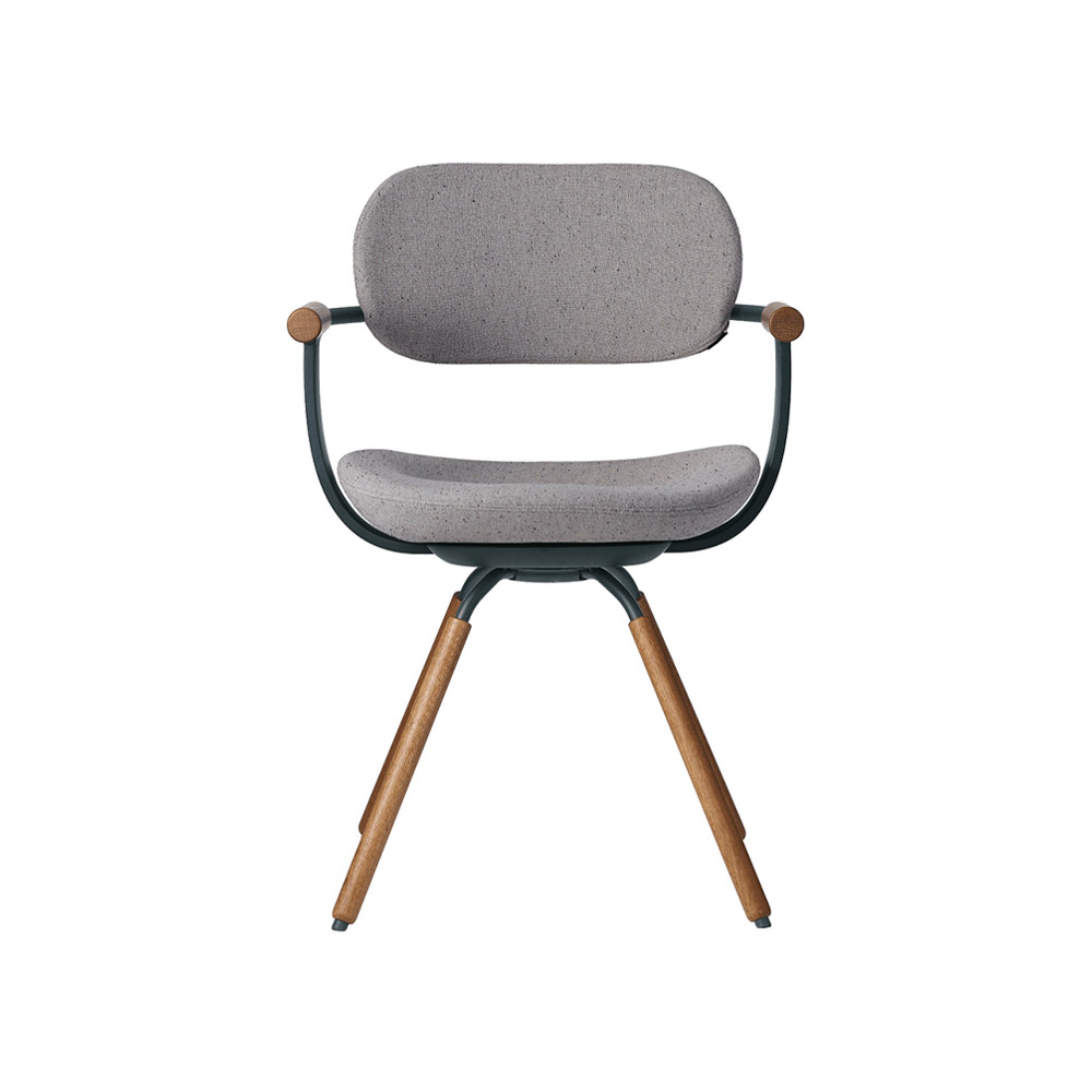 vertebra03 バーテブラ03 KG-899CD-G1 Oak Dark/ダークグリーン / vertebra03(バーテブラゼロサン) / オフィスチェア・ワークチェア / VTB10040GRY_ma.jpg
