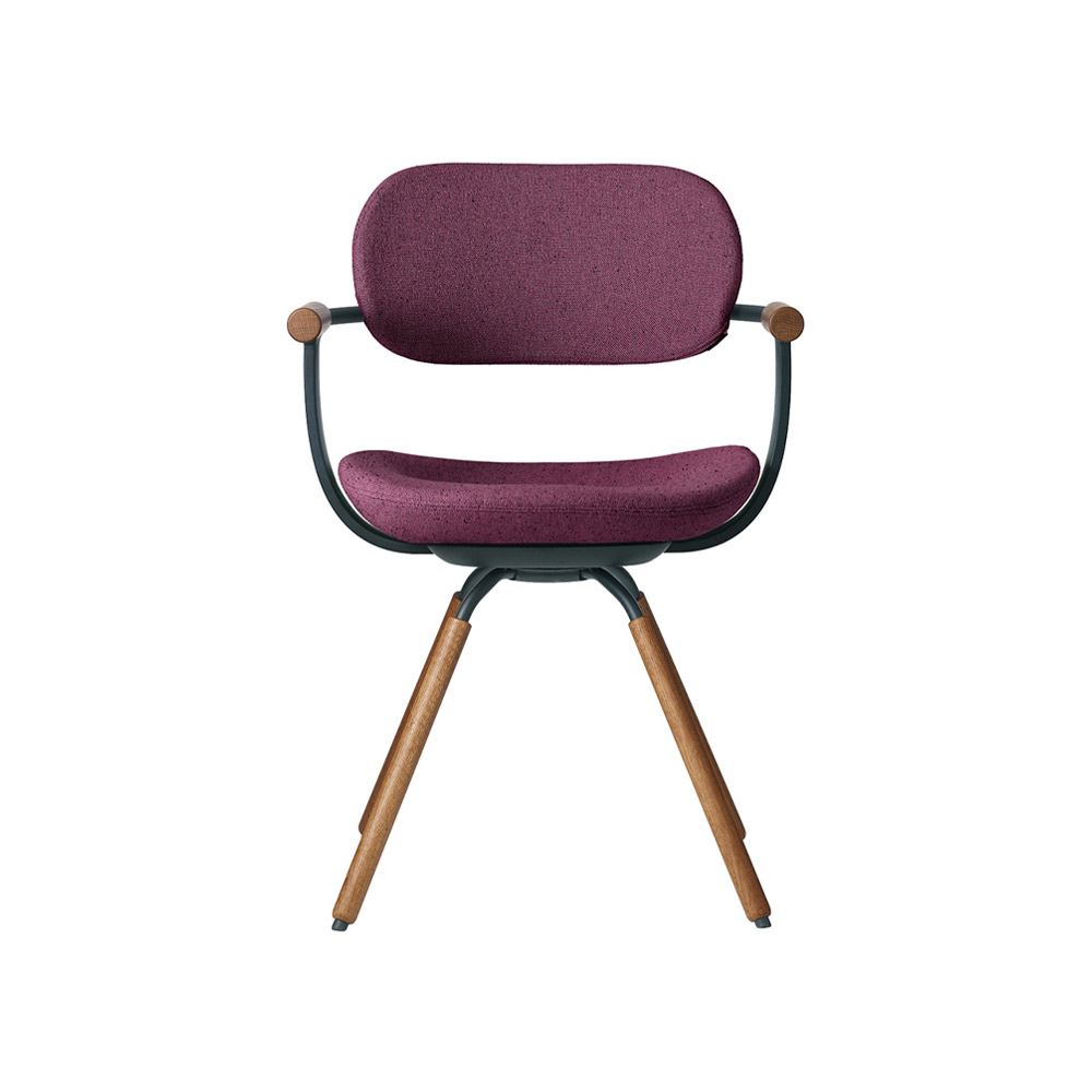 vertebra03 バーテブラ03 KG-899CD-G1 Oak Dark/ダークグリーン / vertebra03(バーテブラゼロサン) / オフィスチェア・ワークチェア / VTB10040PPL_ma.jpg