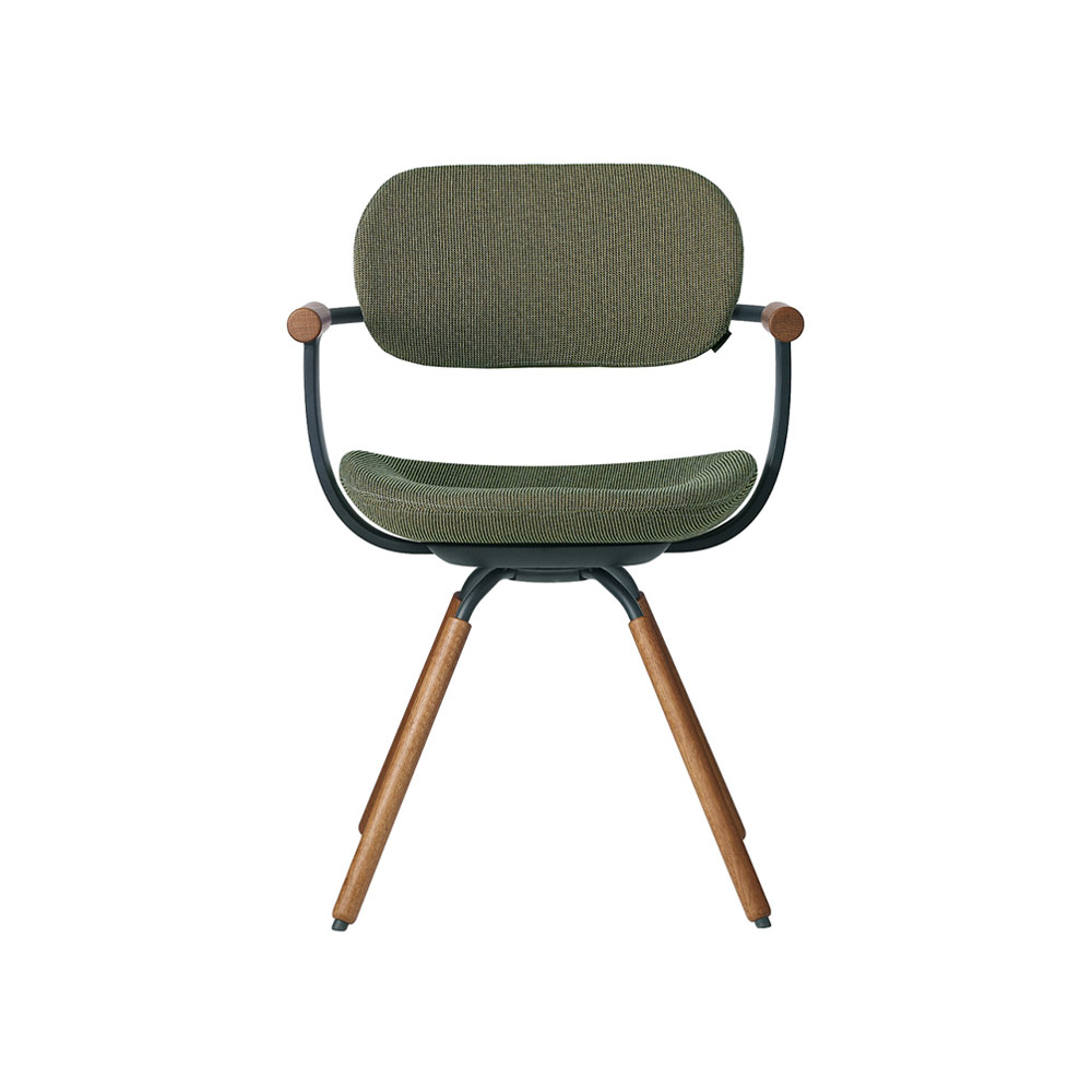 vertebra03 バーテブラ03 KG-899SD-G1 Oak Dark/ダークグリーン / vertebra03(バーテブラゼロサン) / オフィスチェア・ワークチェア / VTB10044GRN_ma.jpg