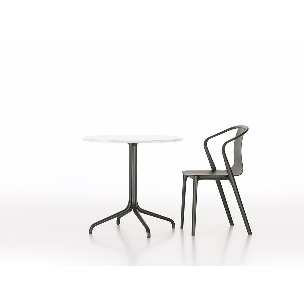 Belleville Table indoor φ796 melamine white / Vitra（ヴィトラ） / ダイニングテーブル / VTR10045_dt_02.jpg