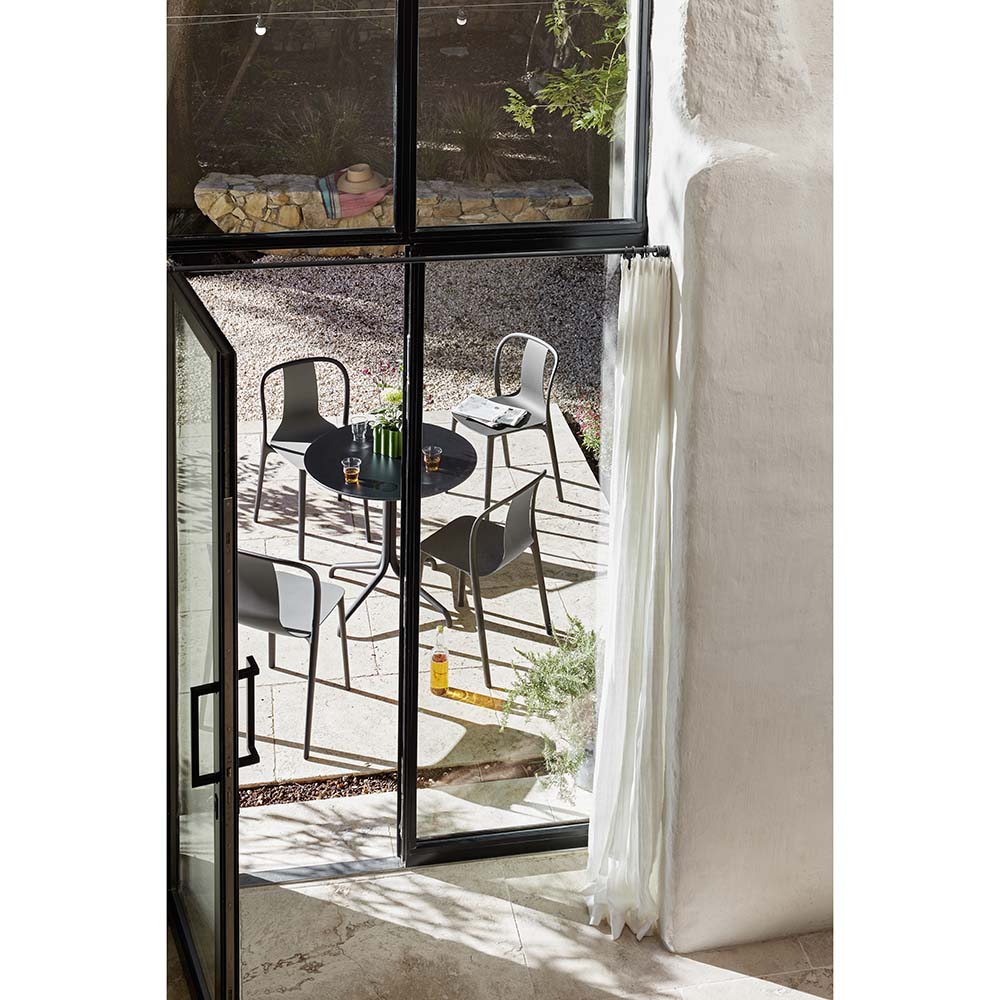 Belleville Table indoor φ796 melamine white / Vitra（ヴィトラ） / ダイニングテーブル / VTR10045_dt_10.jpg