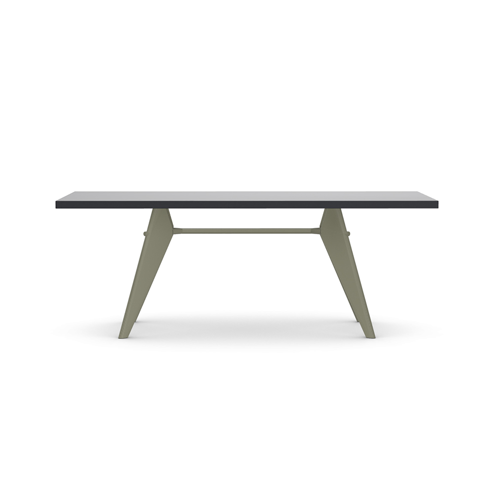 EM Table W2000 HPL asphalt / Vitra（ヴィトラ） / ダイニングテーブル / VTR10158_dt_01.jpg