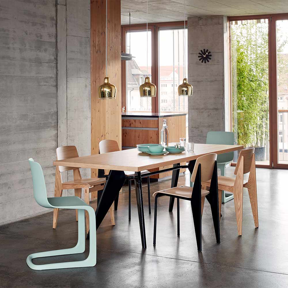 EM Table W2000 HPL asphalt / Vitra（ヴィトラ） / ダイニングテーブル / VTR10158_dt_16.jpg