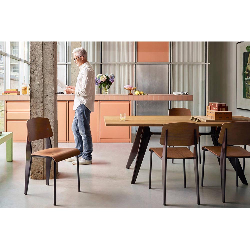 EM Table W2000 HPL asphalt / Vitra（ヴィトラ） / ダイニングテーブル / VTR10158_dt_28.jpg