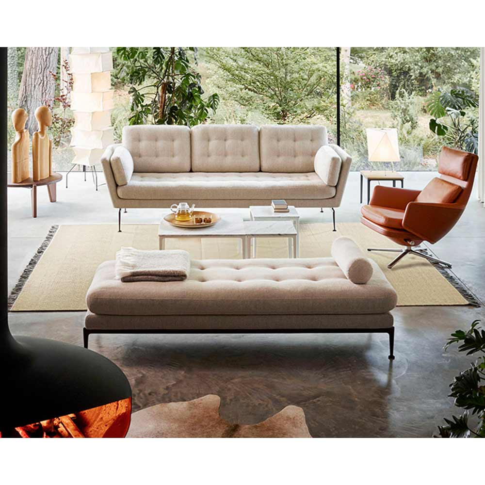 Vitra Suita Sofa 2-Seater tufted aluminium / ヴィトラ Vitra Suita Sofa 2-Seater tufted aluminium / ヴィトラ
