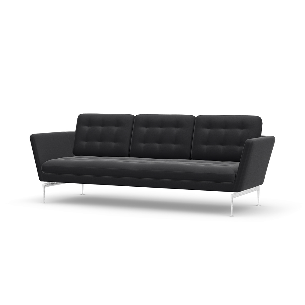 Suita Sofa 3-Seater tufted aluminium / Vitra（ヴィトラ） / 3人掛けソファ / VTR10168BLK_ma.jpg