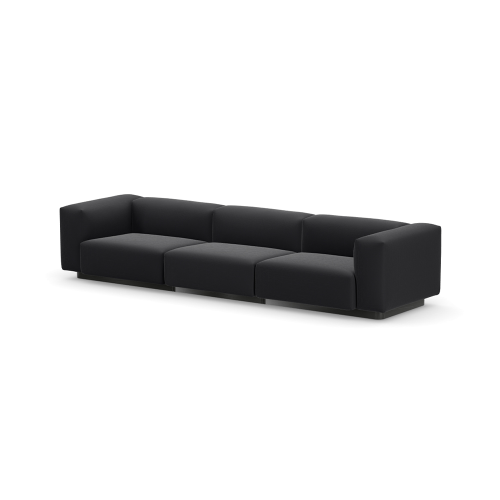 Soft Modular Sofa 3seater high armrest / Vitra（ヴィトラ） / 3人掛けソファ / VTR10180BLK_ma.jpg