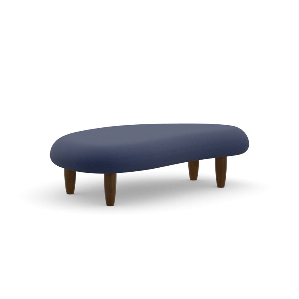 Freeform Ottoman stained walnut-colored leg / Vitra（ヴィトラ） / オットマン / VTR10182BLU_ma.jpg