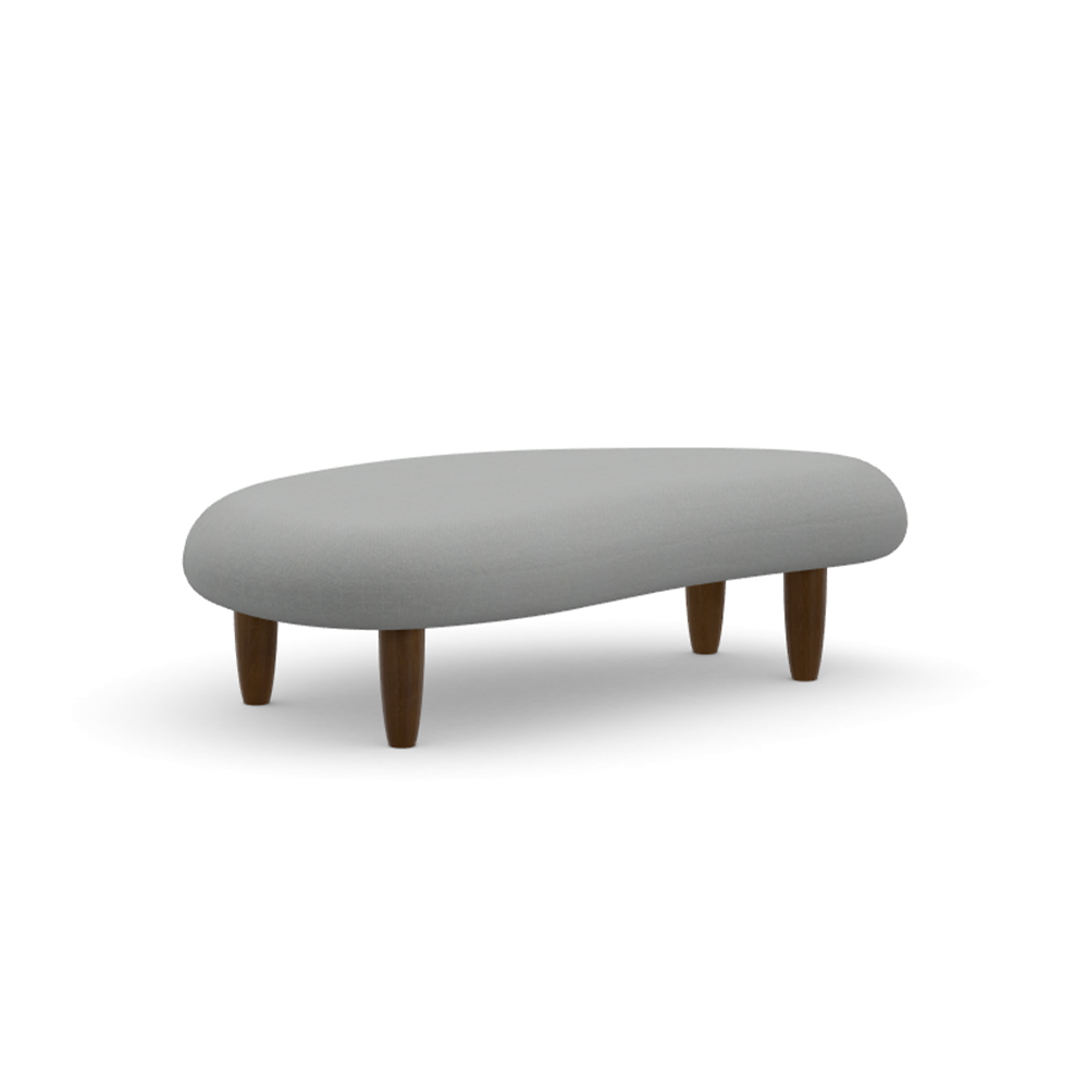 Freeform Ottoman stained walnut-colored leg / Vitra（ヴィトラ） / オットマン / VTR10182GRY_ma.jpg