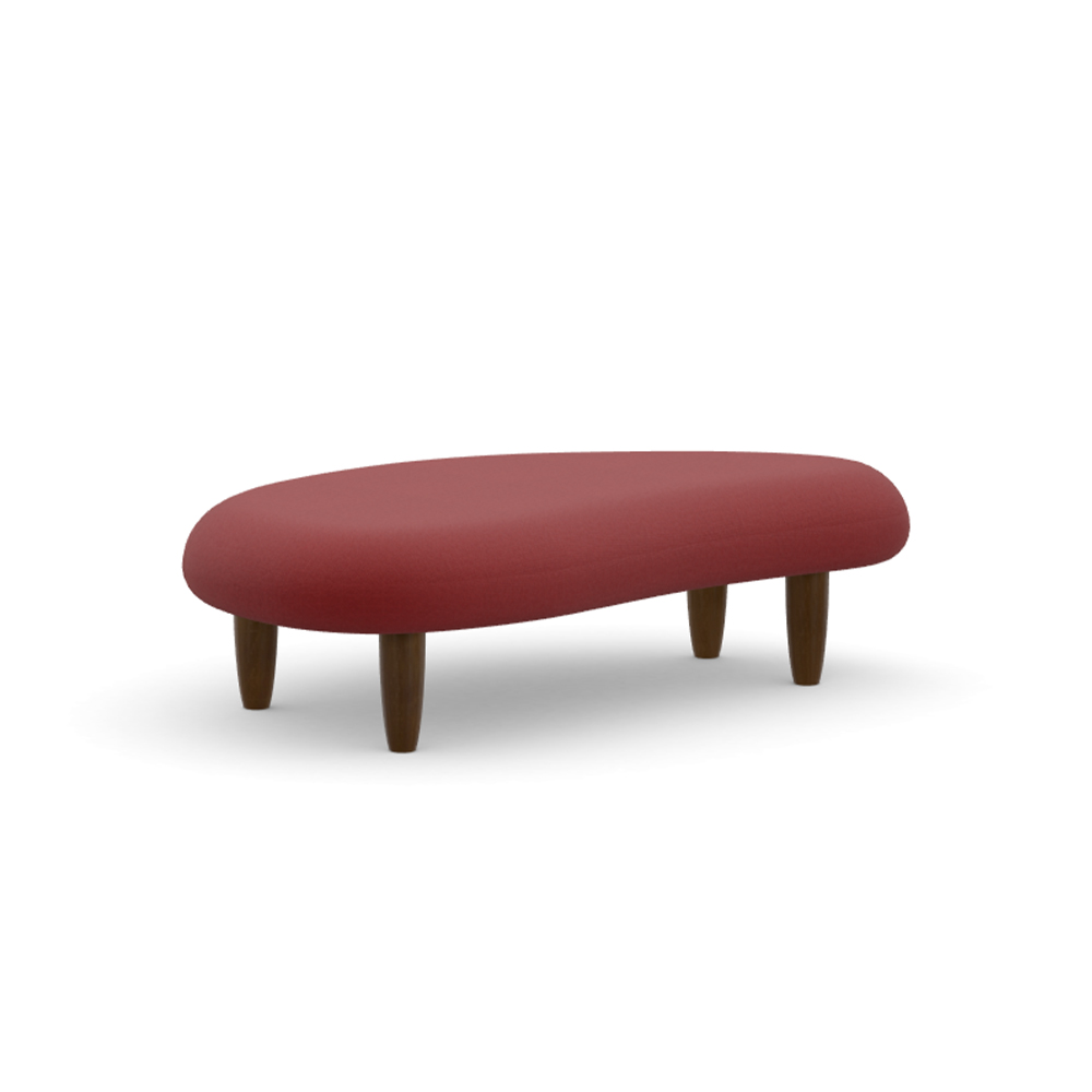 Freeform Ottoman stained walnut-colored leg / Vitra（ヴィトラ） / オットマン / VTR10182RED_ma.jpg