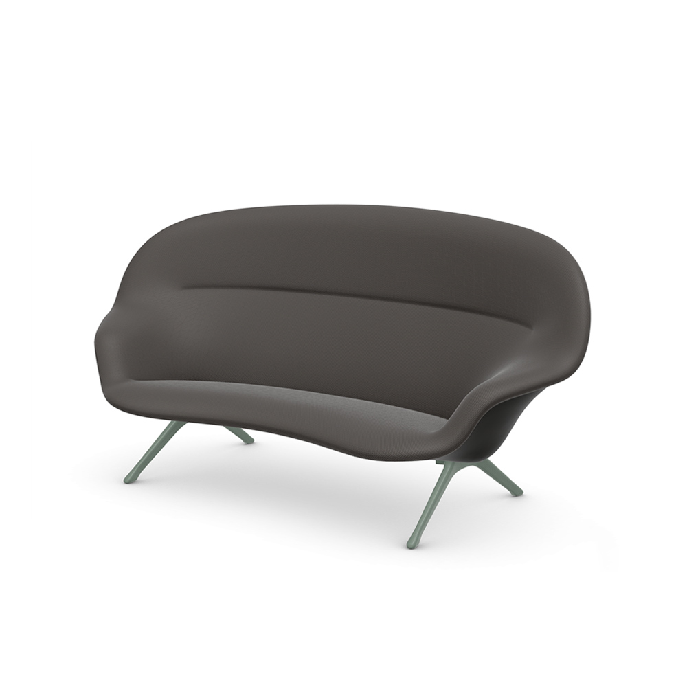 Abalon Sofa black back/mint leg / Vitra（ヴィトラ） / 3人掛けソファ / VTR10190LBR_ma.jpg