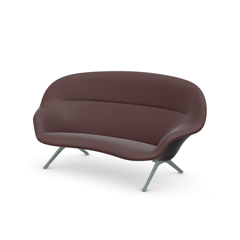 Abalon Sofa black back/mint leg / Vitra（ヴィトラ） / 3人掛けソファ / VTR10190MBR_ma.jpg