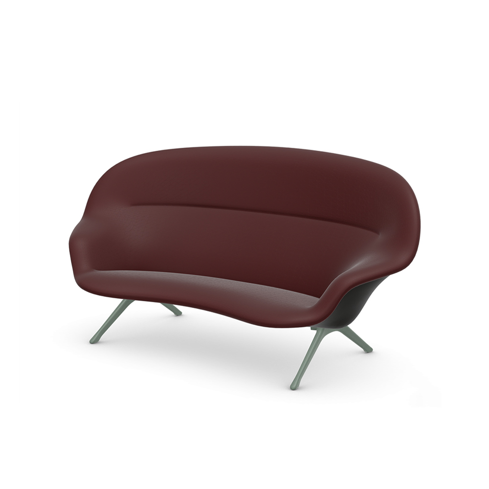Abalon Sofa black back/mint leg / Vitra（ヴィトラ） / 3人掛けソファ / VTR10190RED_ma.jpg