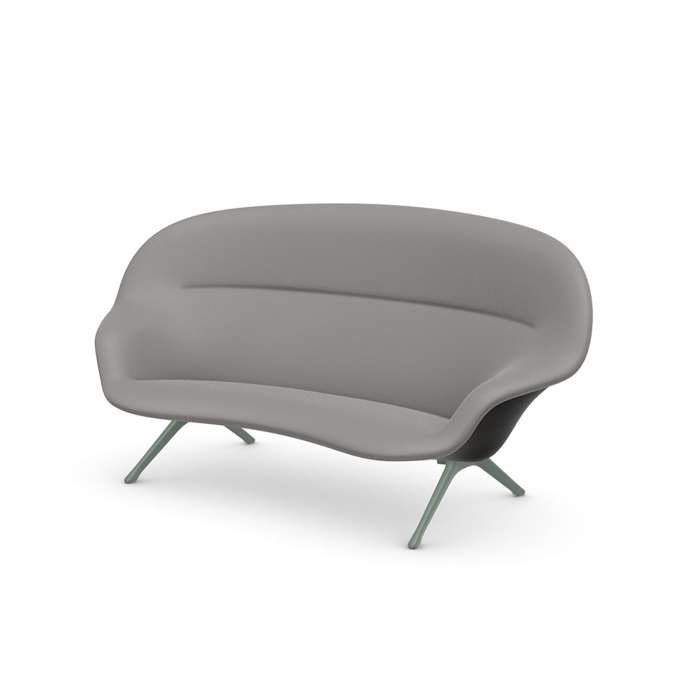 Abalon Sofa black back/mint leg / Vitra（ヴィトラ） / 3人掛けソファ / VTR10190SIL_ma.jpg