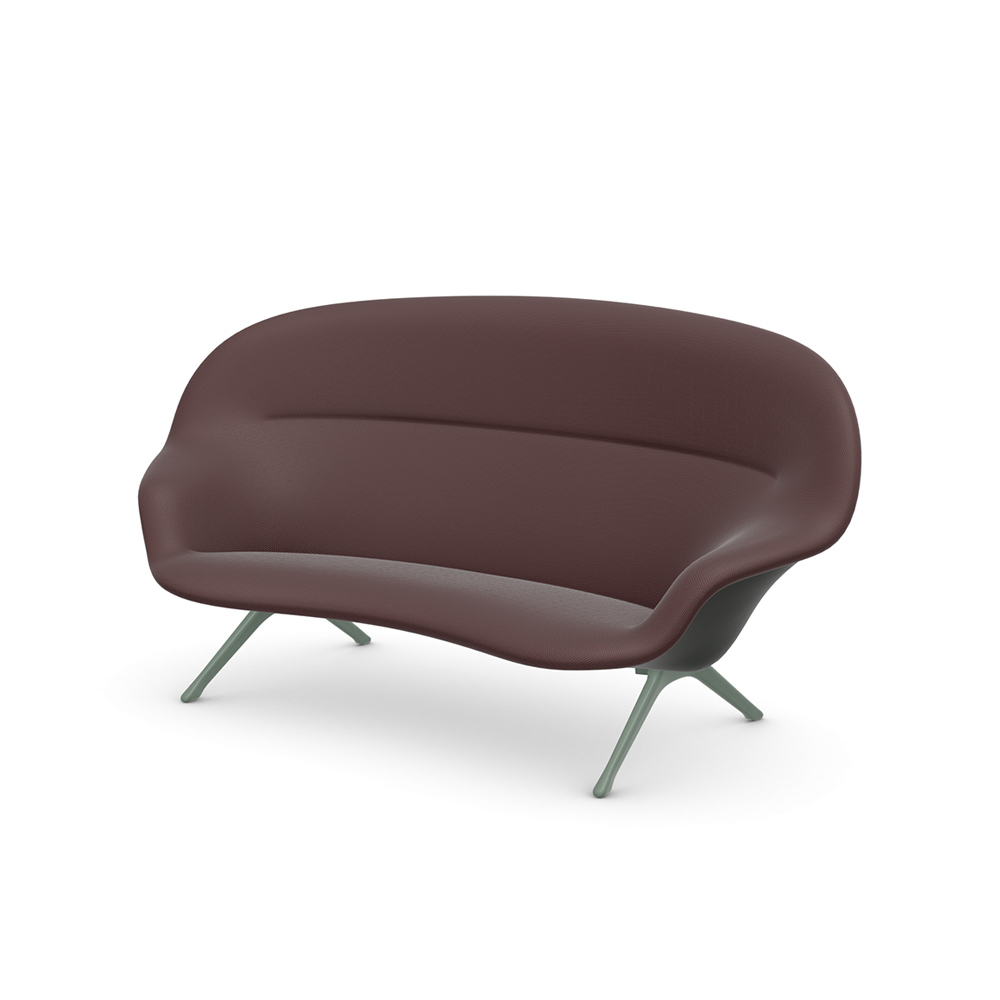 Abalon Sofa dark green back/mint leg / Vitra（ヴィトラ） / 3人掛けソファ / VTR10191MBR_ma.jpg