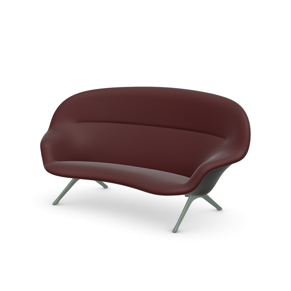Abalon Sofa dark green back/mint leg / Vitra（ヴィトラ） / 3人掛けソファ / VTR10191RED_ma.jpg