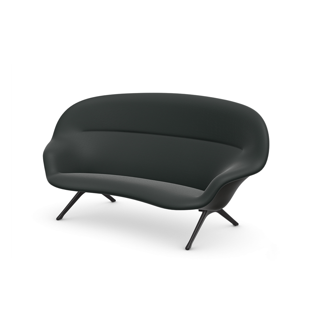 Abalon Sofa black back/deep black leg / Vitra（ヴィトラ） / 3人掛けソファ / VTR10193GRY_ma.jpg