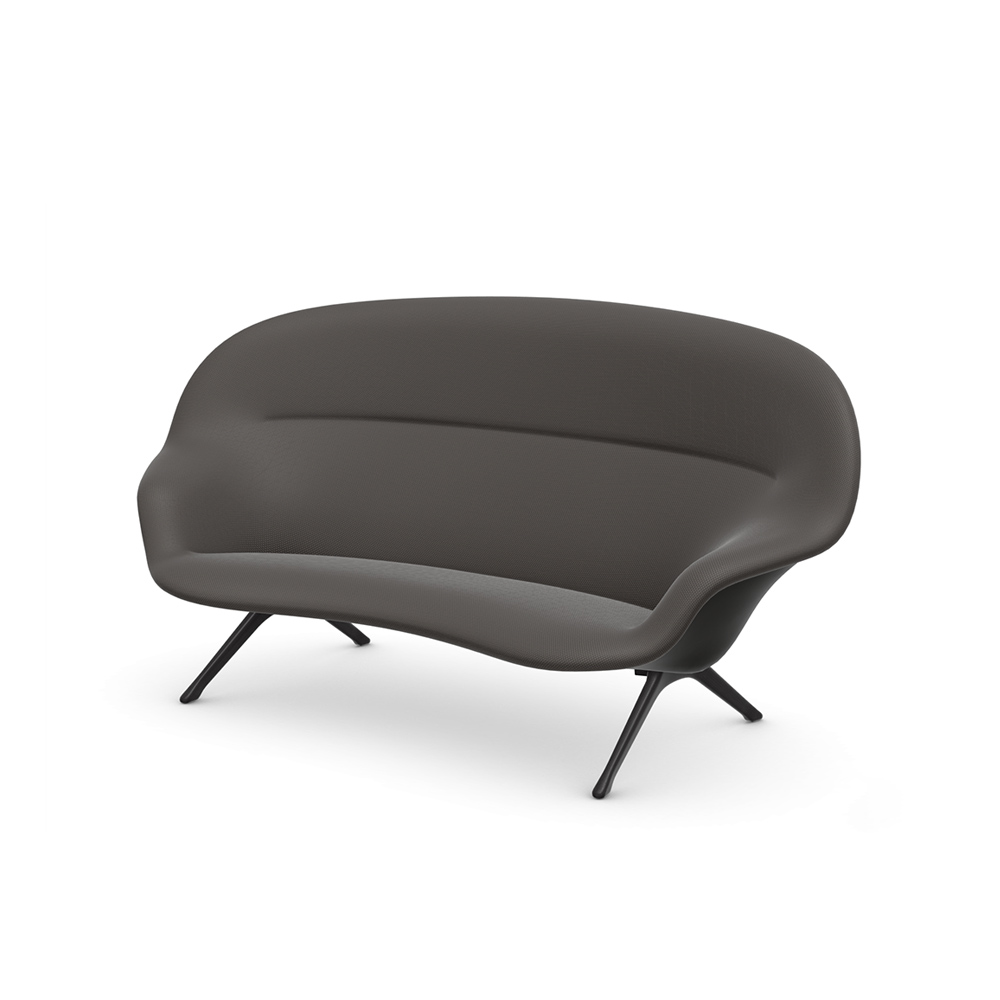 Abalon Sofa black back/deep black leg / Vitra（ヴィトラ） / 3人掛けソファ / VTR10193LBR_ma.jpg