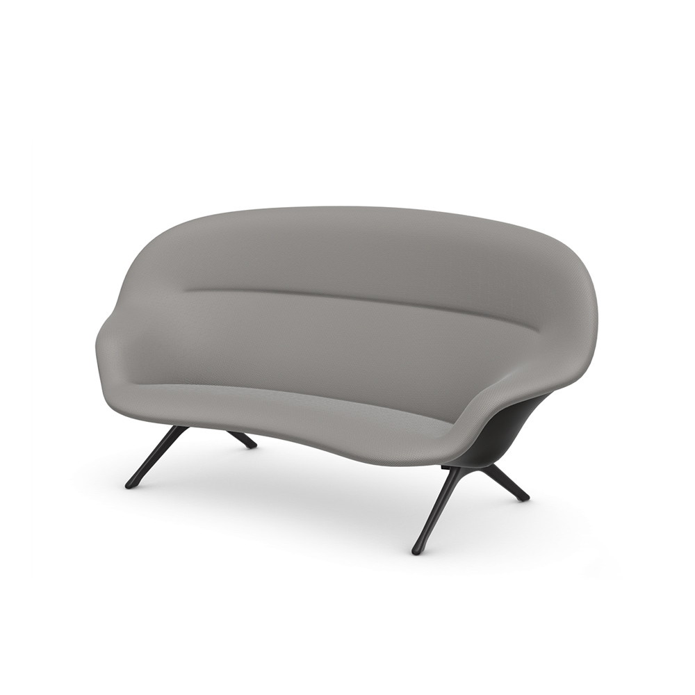 Abalon Sofa black back/deep black leg / Vitra（ヴィトラ） / 3人掛けソファ / VTR10193SIL_ma.jpg