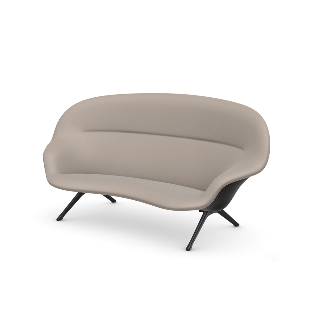 Abalon Sofa black back/deep black leg / Vitra（ヴィトラ） / 3人掛けソファ / VTR10193WHT_ma.jpg