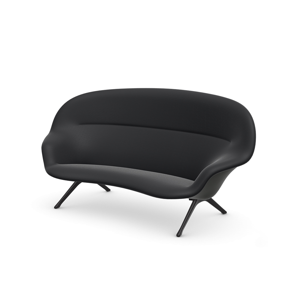 Abalon Sofa dark green back/deep black leg / Vitra（ヴィトラ） / 3人掛けソファ / VTR10194BLK_ma.jpg